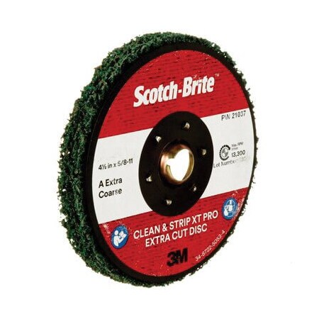 3M Scotch-Brite Clean and Strip XT Pro Extra Cut Disc, 10PK 7100175465